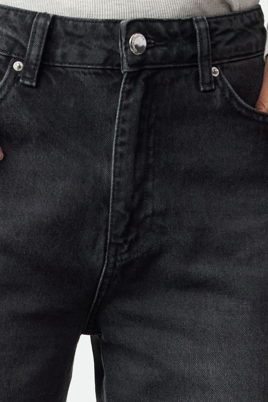 TRENDYOLMILLA Mavi Yuksek Bel Wide Leg Jeans TWOSS22JE0242  фото 9