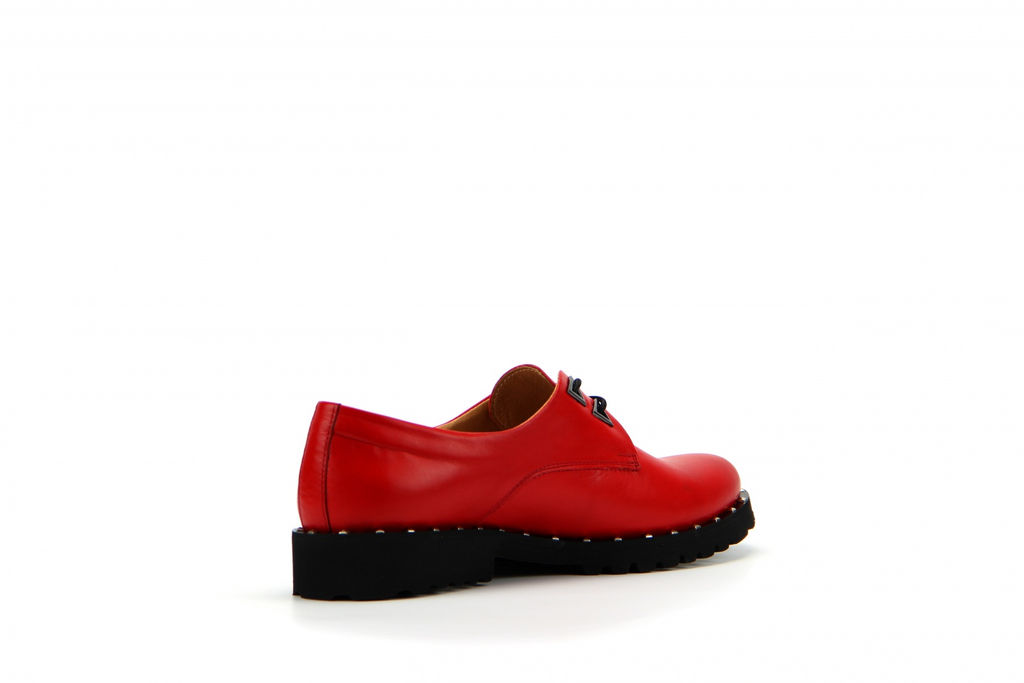 Туфли полуботинки 102.sigma/pyrbl.red