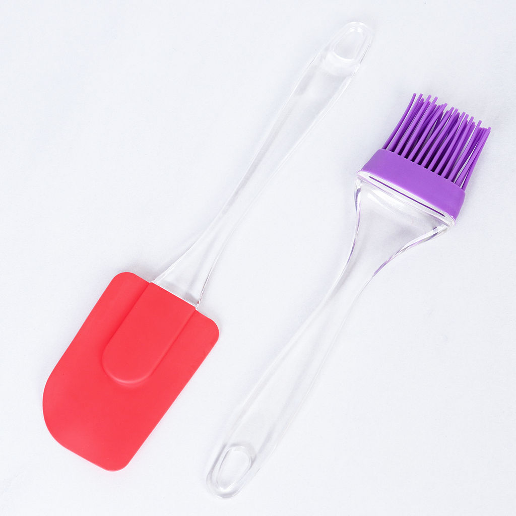 Набор кисточка и лопатка, силикон арт. RK-550 (734560)