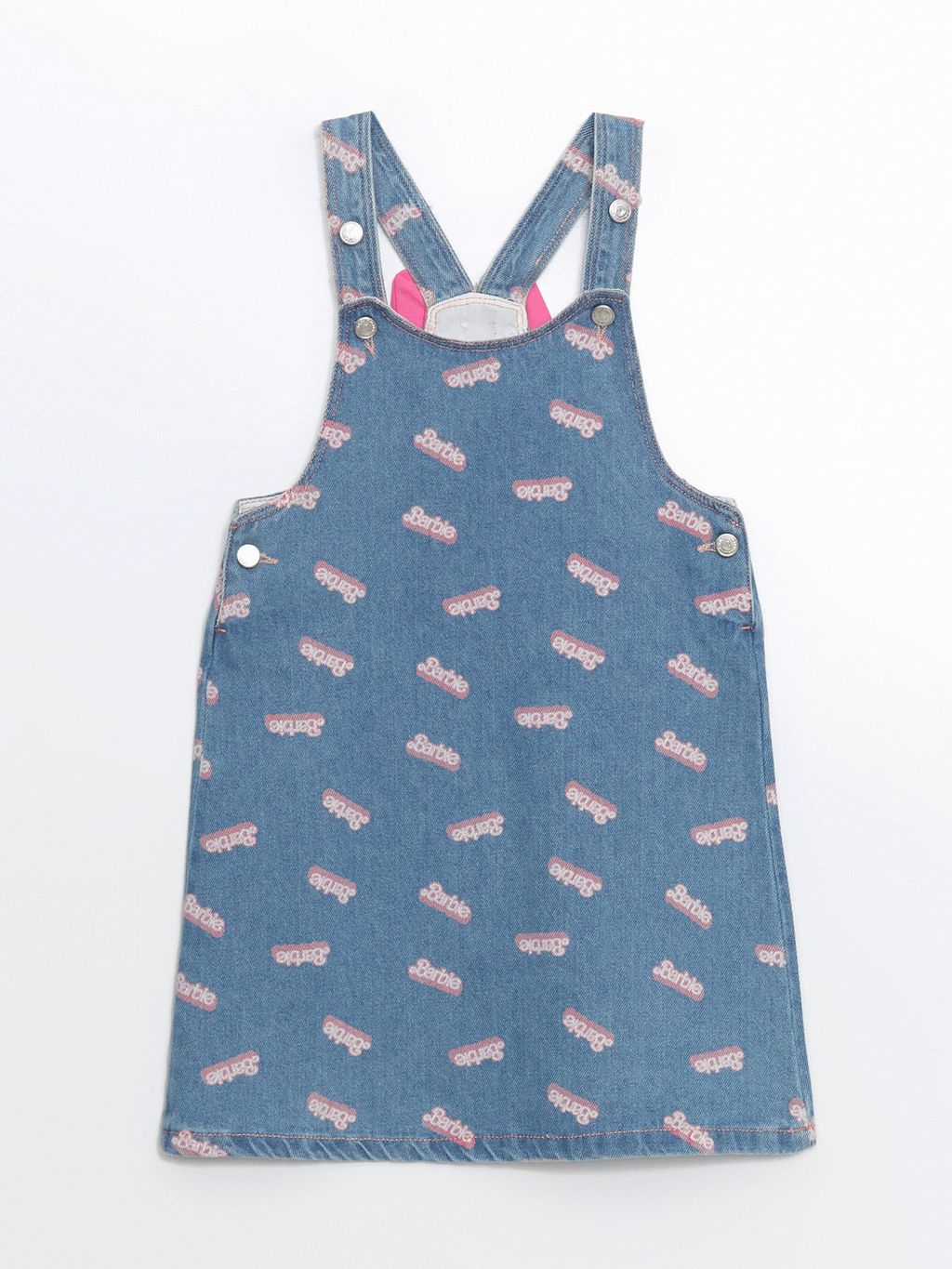 Barbie Bask?l? K?z ?ocuk Jean Elbise