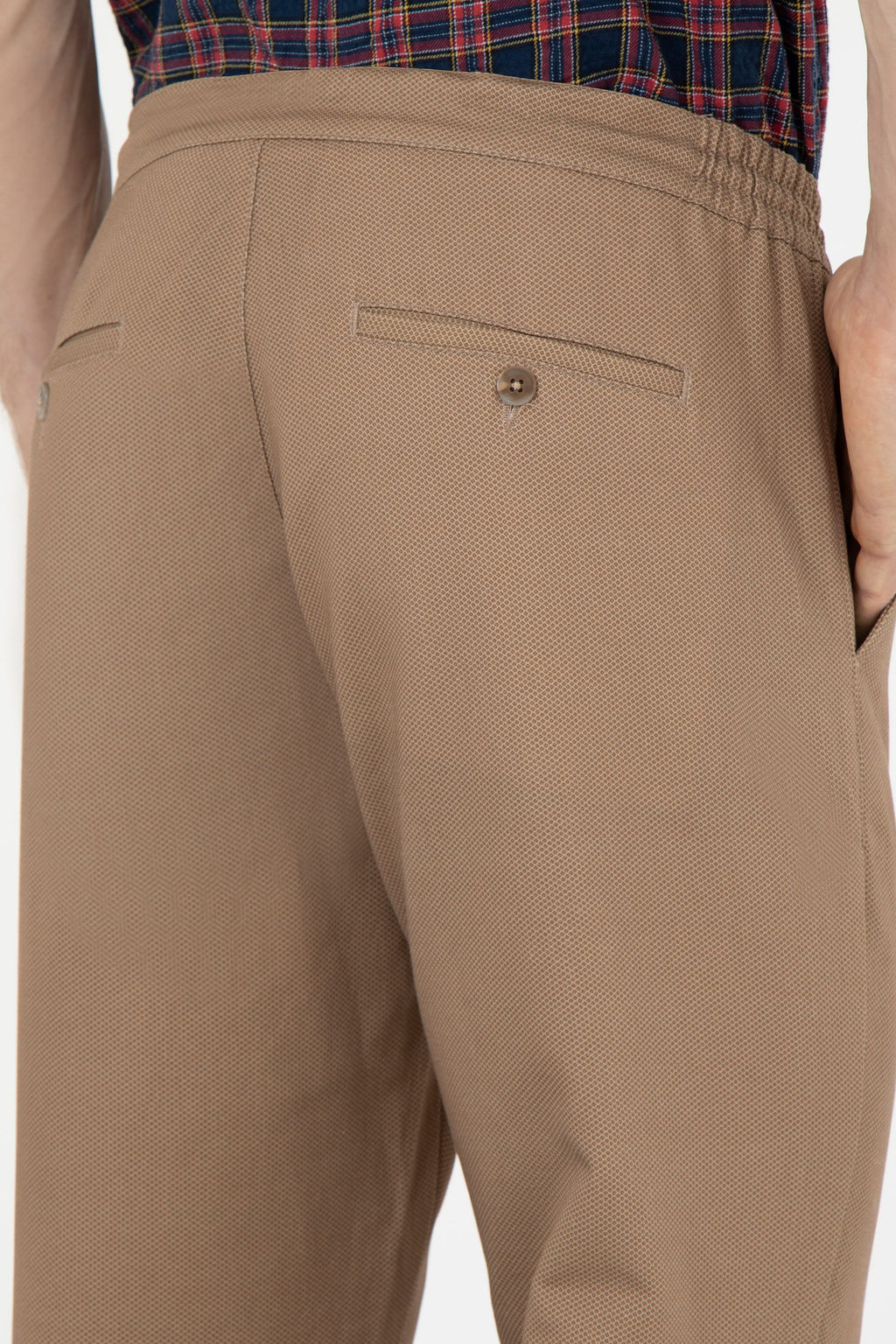 Мужские брюки песочного цвета из парусины - U.s. polo assn фото 14
