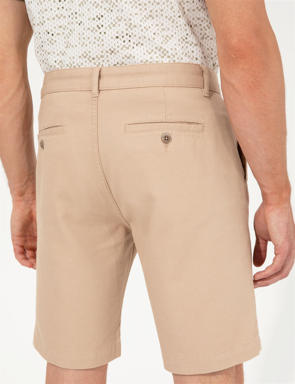 Camel Slim Fit Bermuda _ort - Pierre cardin фото 7