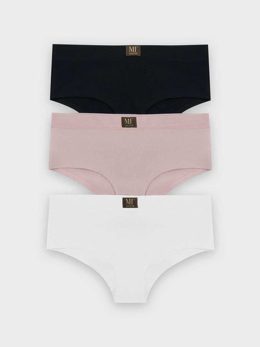 Цена за 2 штуки! Трусы шорты женские в наборе, 3 шт - Mark formelle фото 8