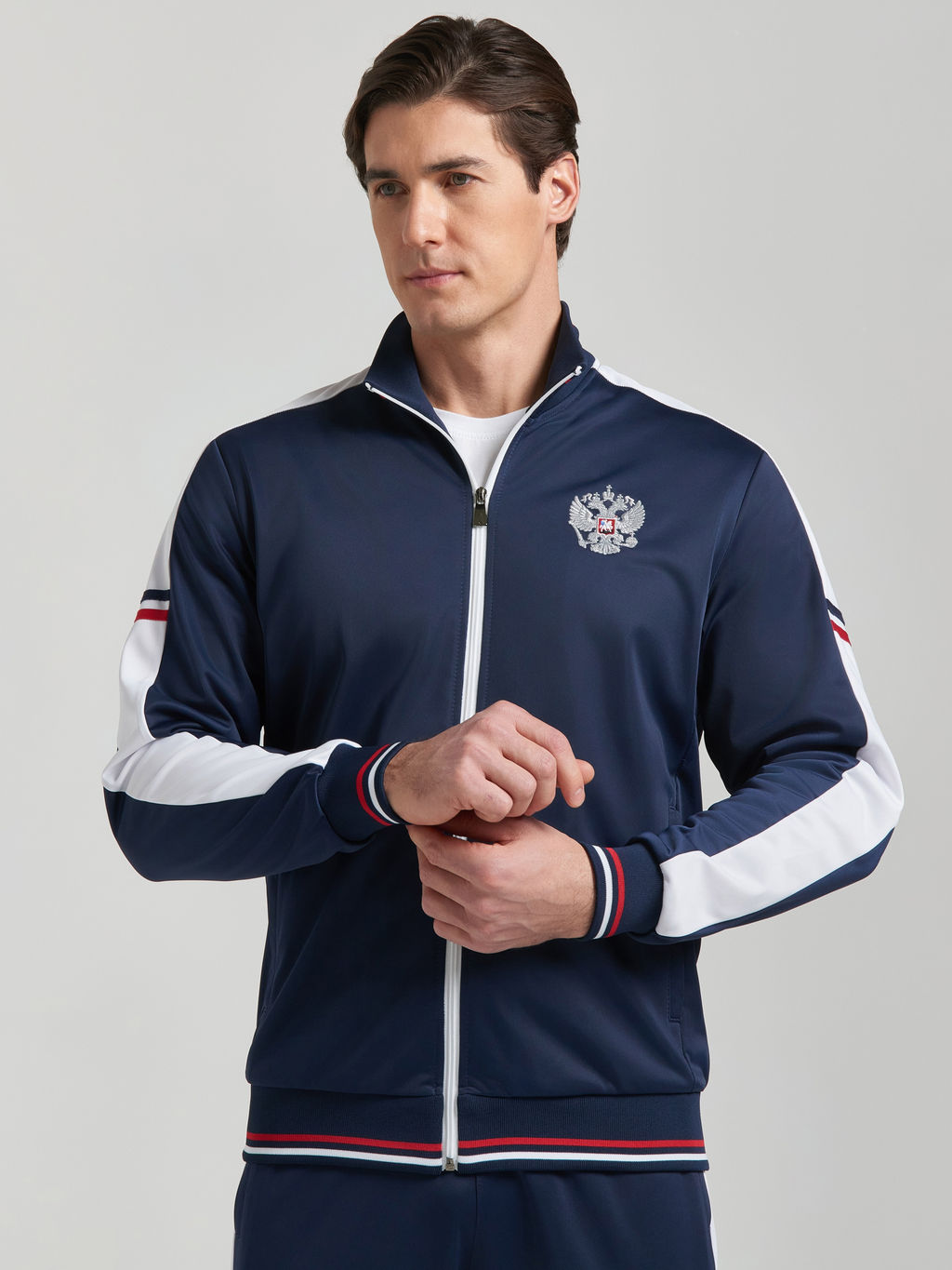 Спортивный костюм мужской RUSSIA 10M-RT-1738 - Rusteam фото 2