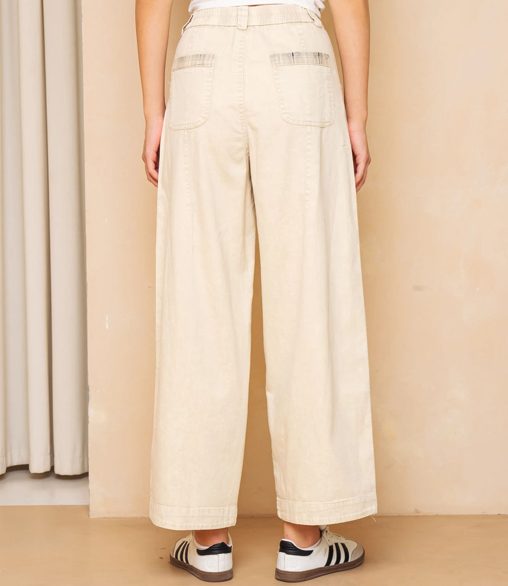 Джинсы #КТ2031 (3), бежевый - Dommod фото 4