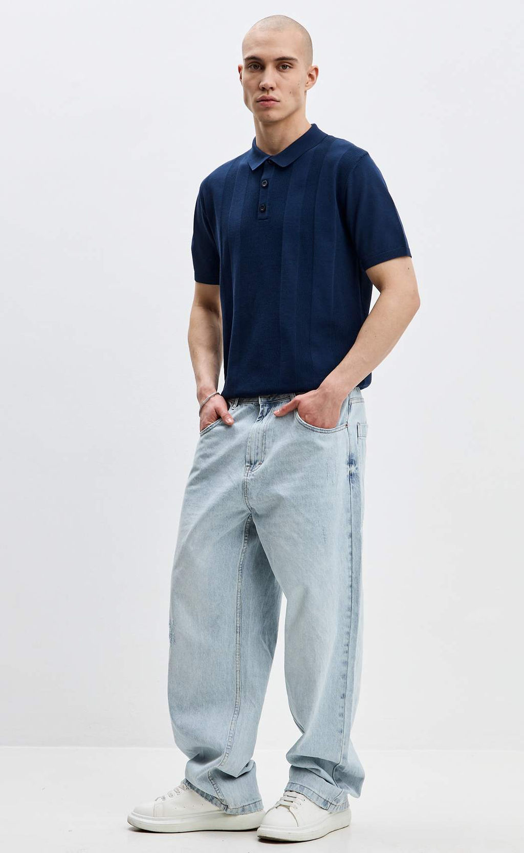 Джинсы F511-0154 l.blue - Fine joyce фото 11