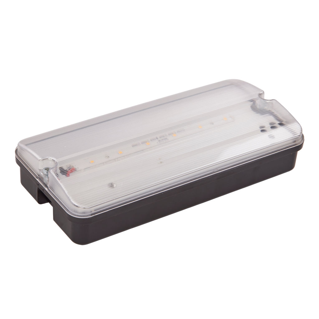 ULW-K25A 6W/4000K IP65 BLACK Светильник светодиодный влагозащищенный. Белый свет (4000K). 660Лм. Размер 220*105*50мм. Корпус чёрный. ТМ Uniel