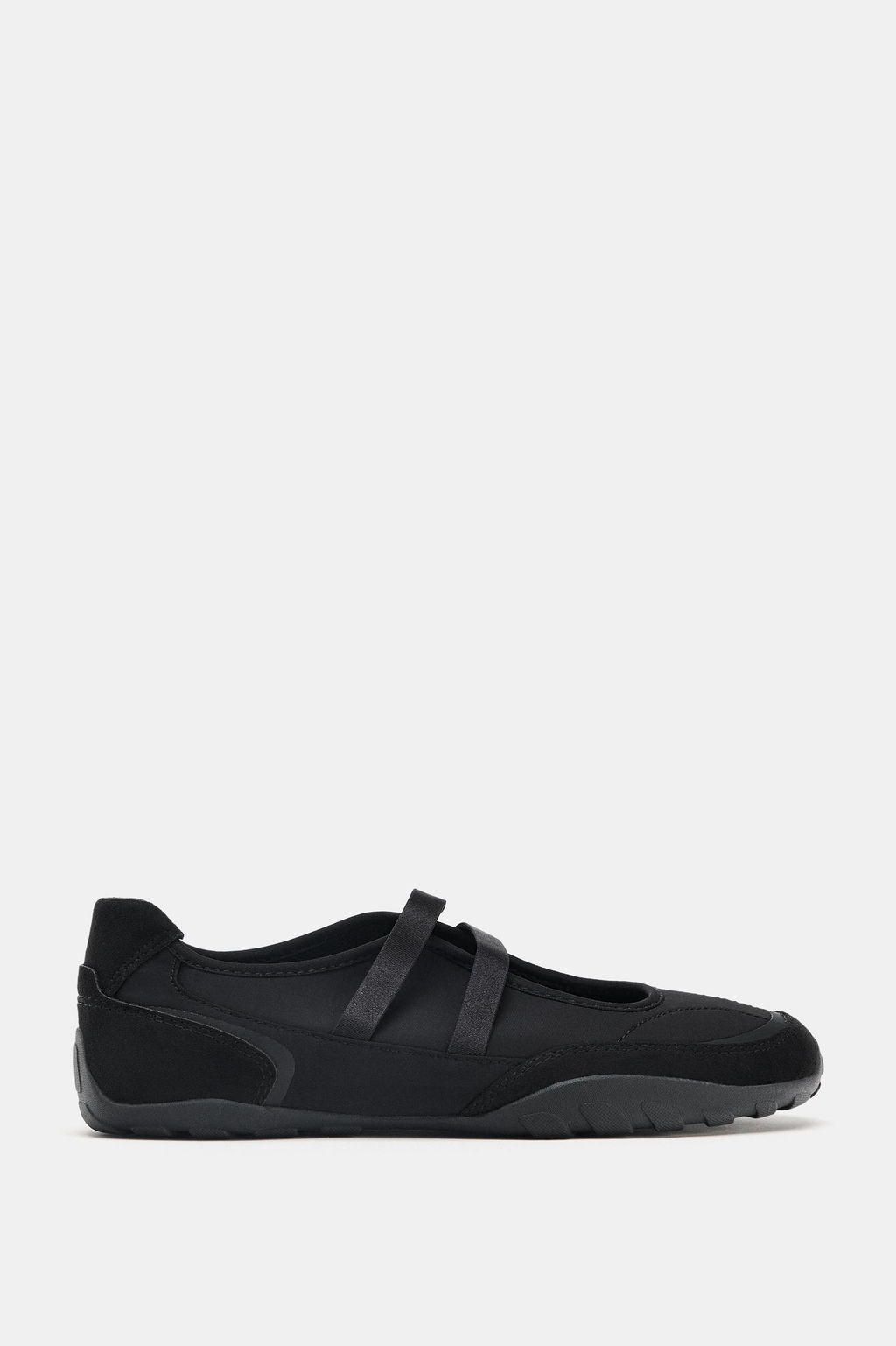 TWO-TONE DOUBLE STRAP BALLERINAS - Zara фото 2