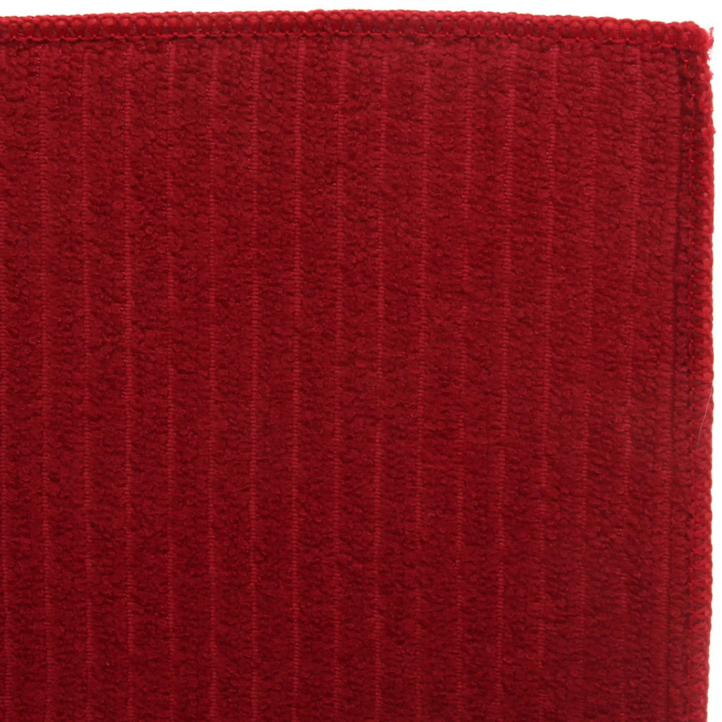 Цена за 2 шт. Коврик для сушки посуды 38*50см "Ромашки" красный