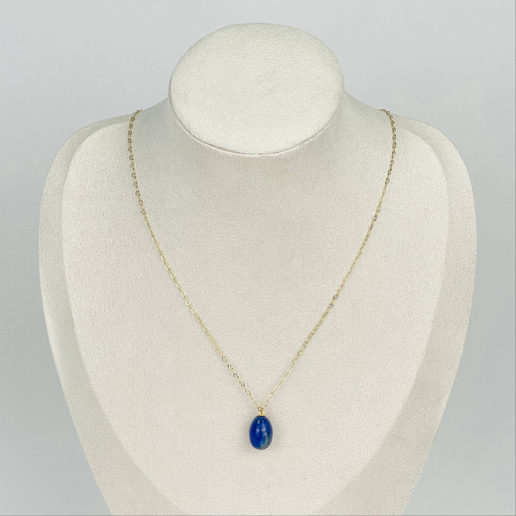 Кулон на цепочке из Лазурита 45 см +