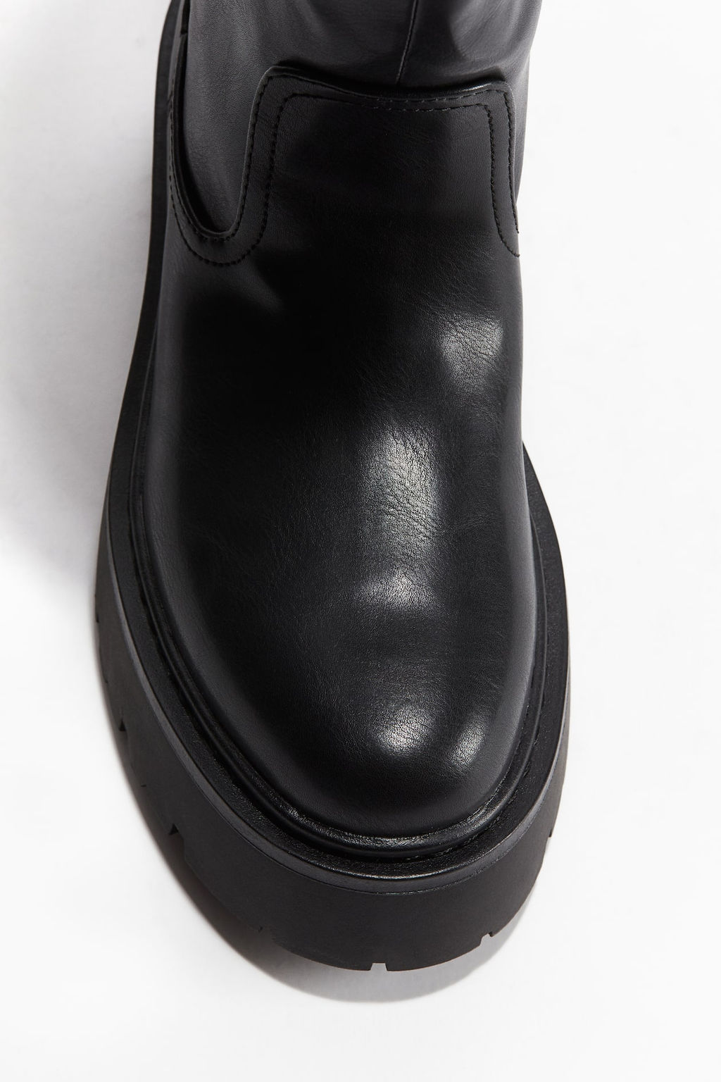 Botas a la rodilla con suela gruesa - H&m фото 3