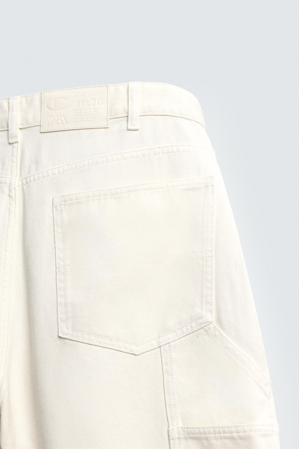 CHAMPION® X ZARA CONTRAST LOGO TROUSERS  фото 10