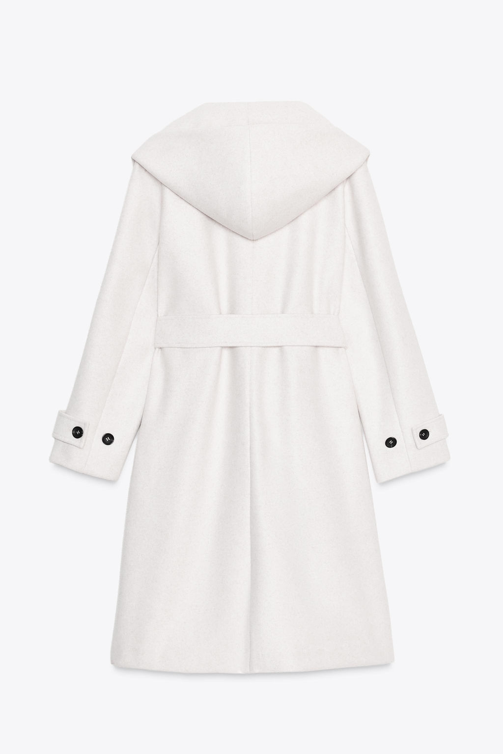SOFT HOODED COAT - Zara фото 5