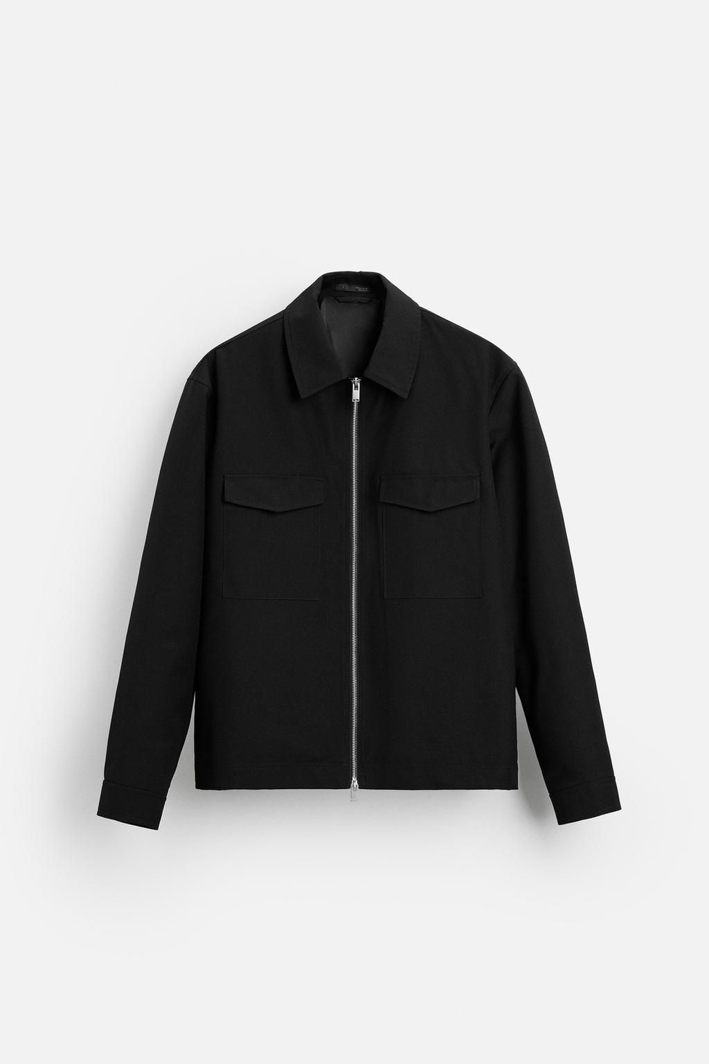 OVERSHIRT WITH POCKETS AND ZIP - Zara фото 10