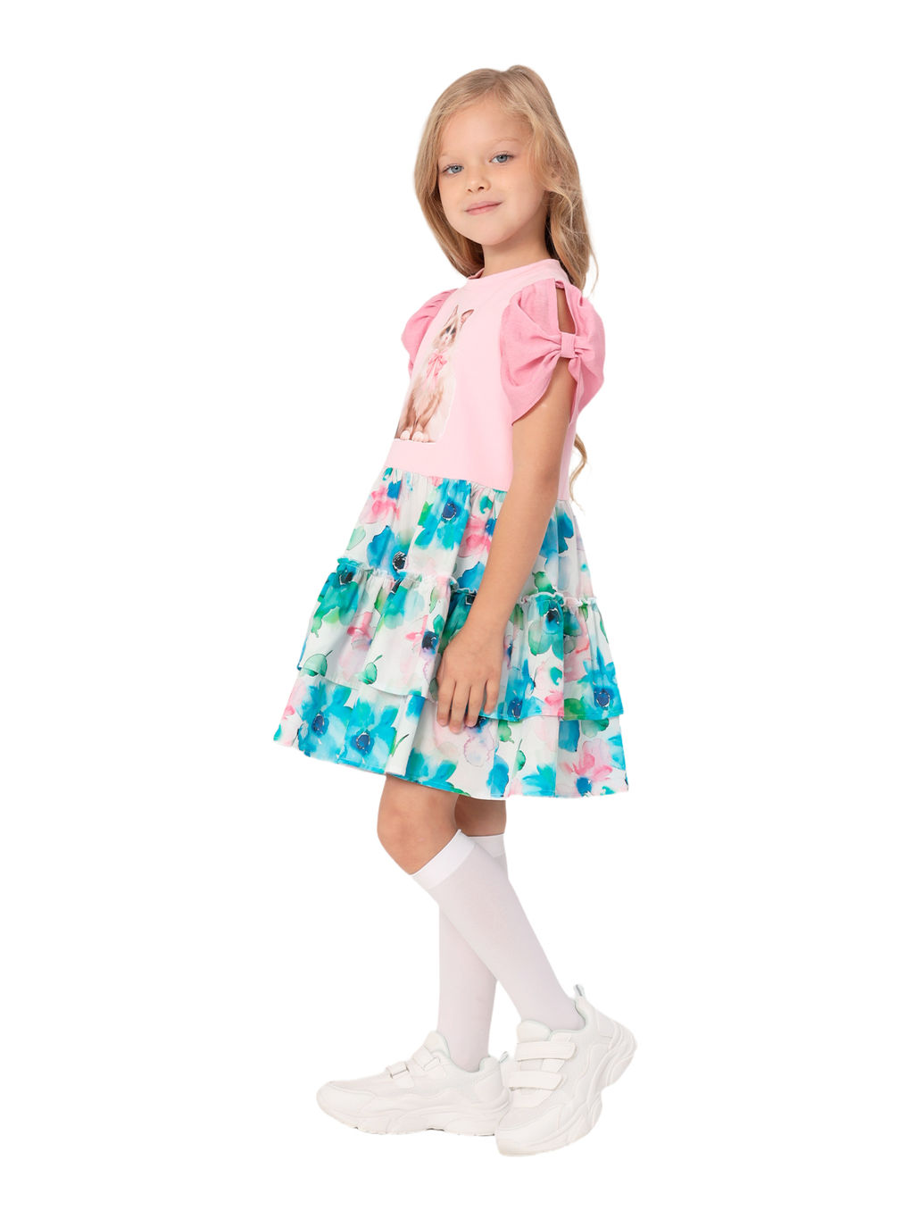 Платье для девочки О57232 - Карамелли фото 3