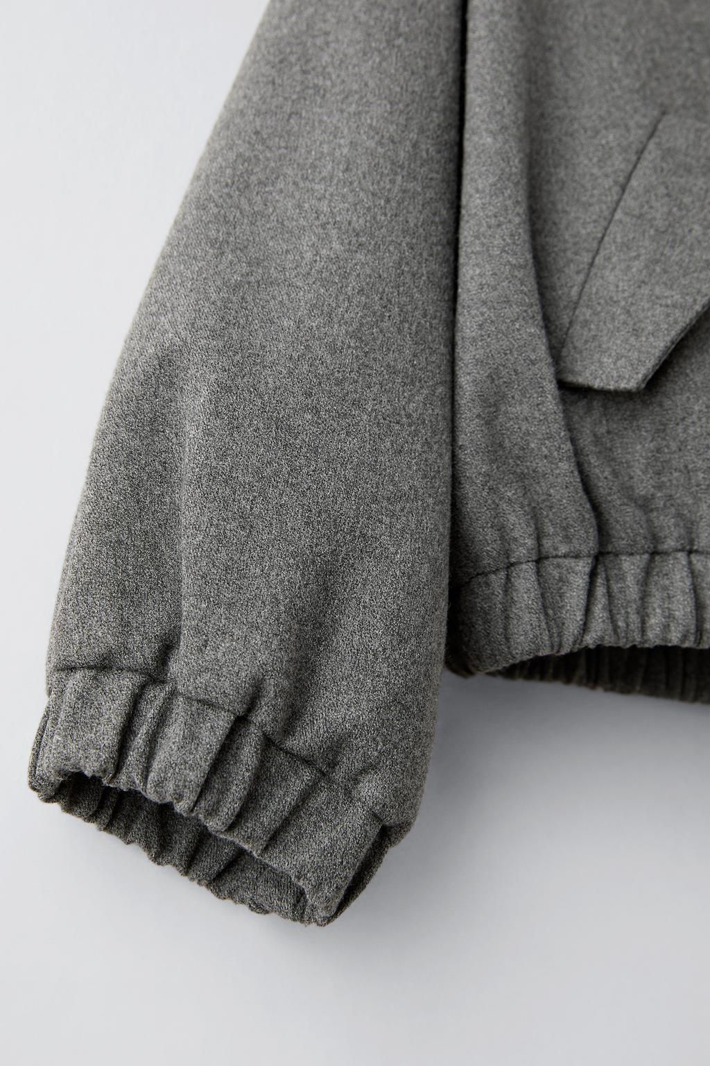 BOMBER JACKET WITH ZIP - Zara фото 5