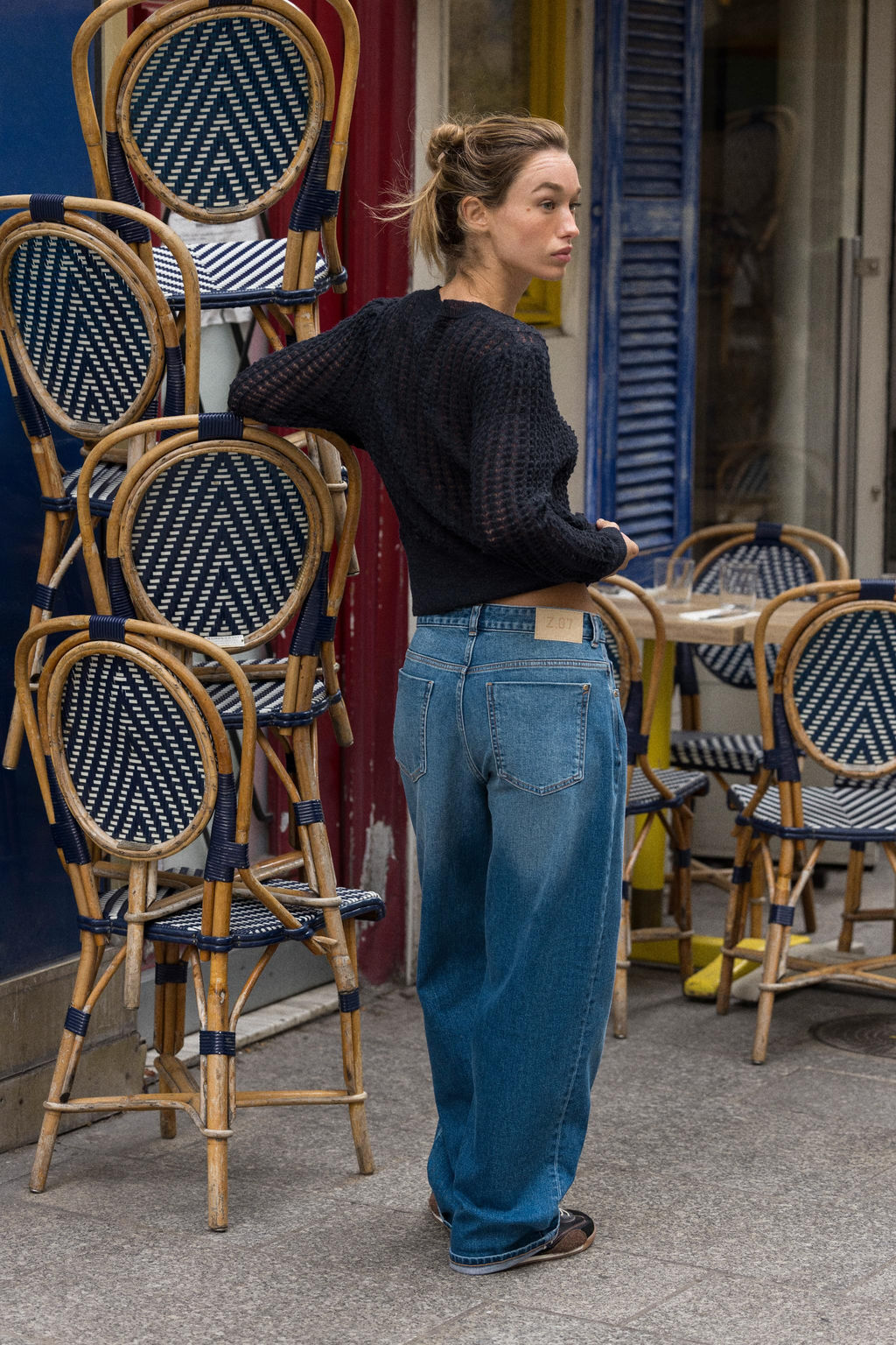 POINTELLE KNIT WOOL AND ALPACA CARDIGAN - Zara фото 5