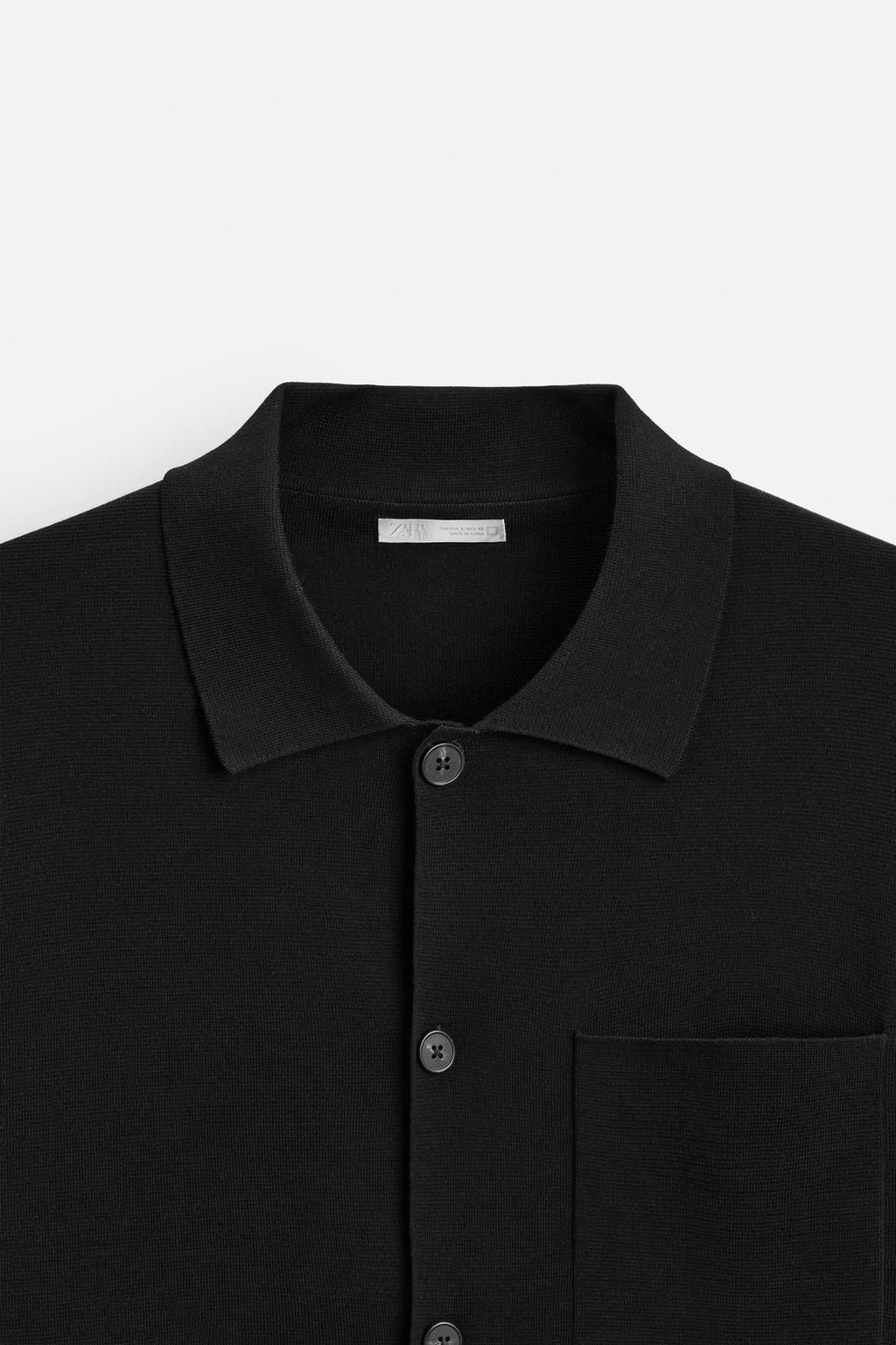 COTTON CARDIGAN WITH POCKET - Zara фото 9