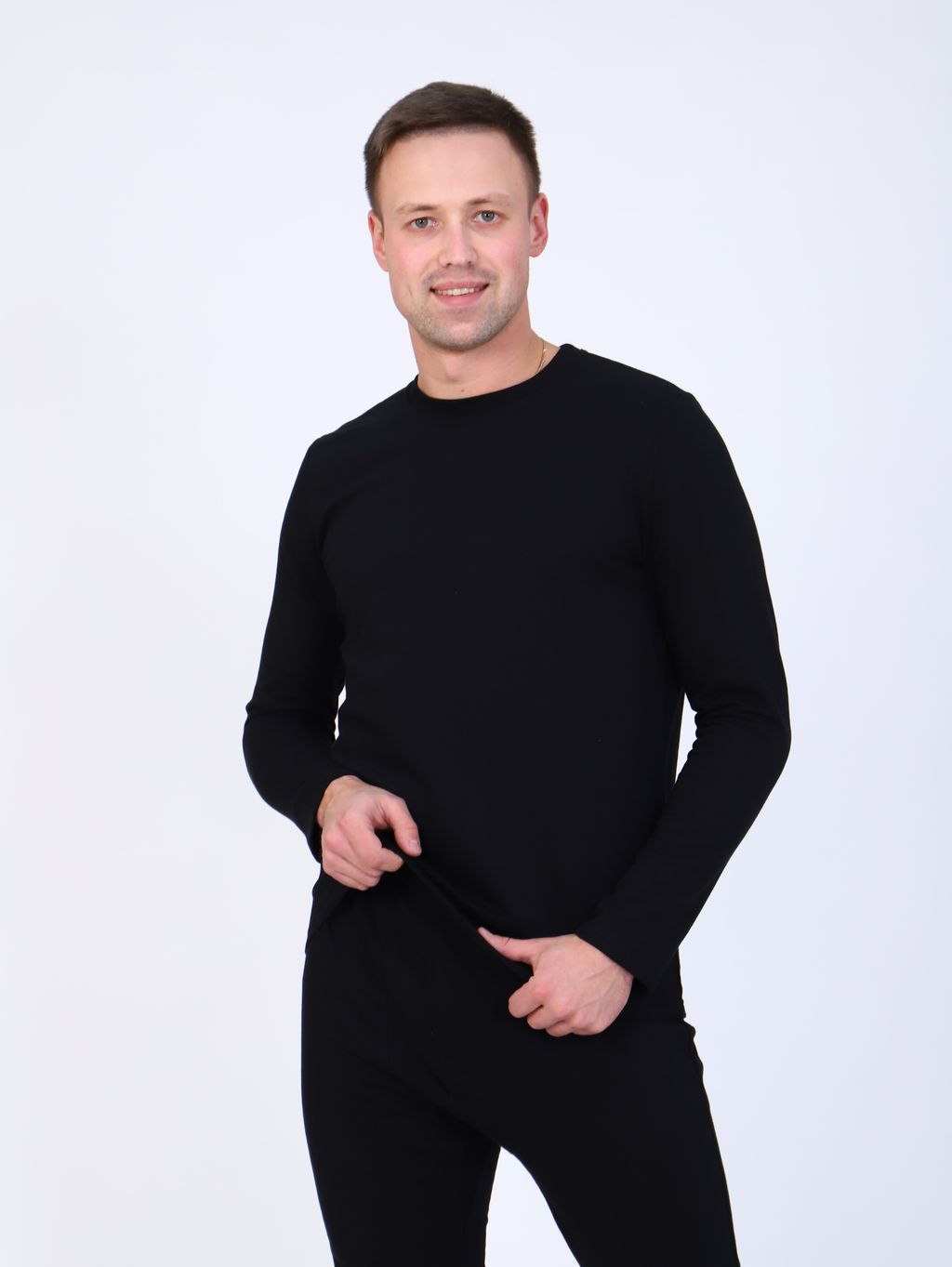 М393 Мужское нательное белье (чёрный) - Иванушка-трикотаж фото 9