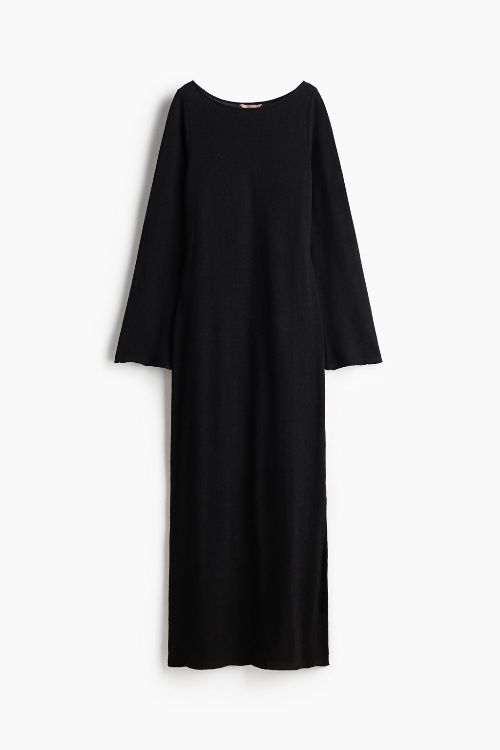 Vestido en punto fino con escote barco - H&m фото 2