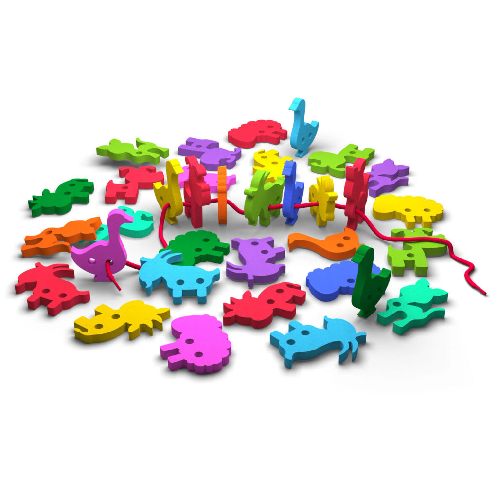 ElBascoToys / Шнуровка-россыпь "Ферма"