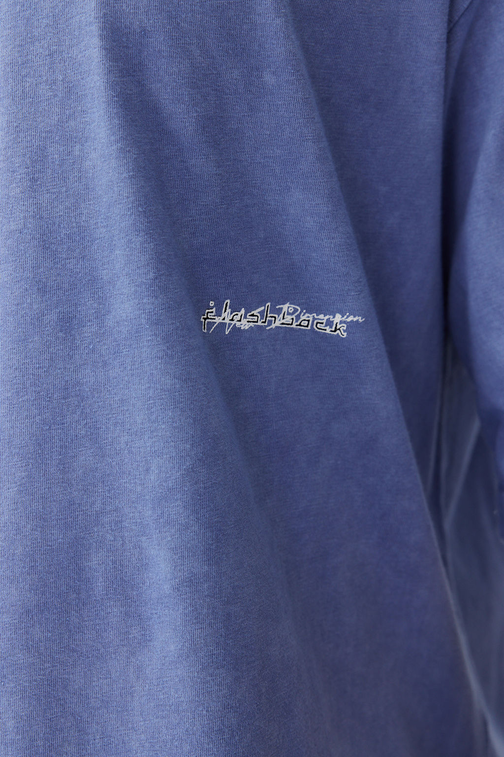 Lila Oversize/Genis Kesim Eskitme/Soluk Efektli Tok Kumas T-shirt TMNSS24TS00192 - Trendyolmilla фото 5