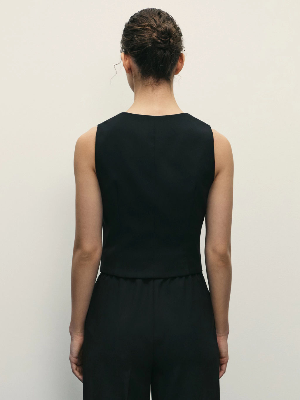 Костюмный жилет на пуговицах / Zarina  фото 5