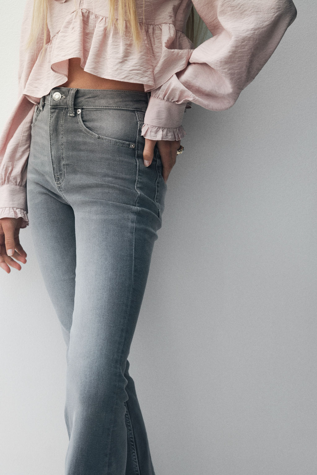 Flared High Jeans - H&m фото 9