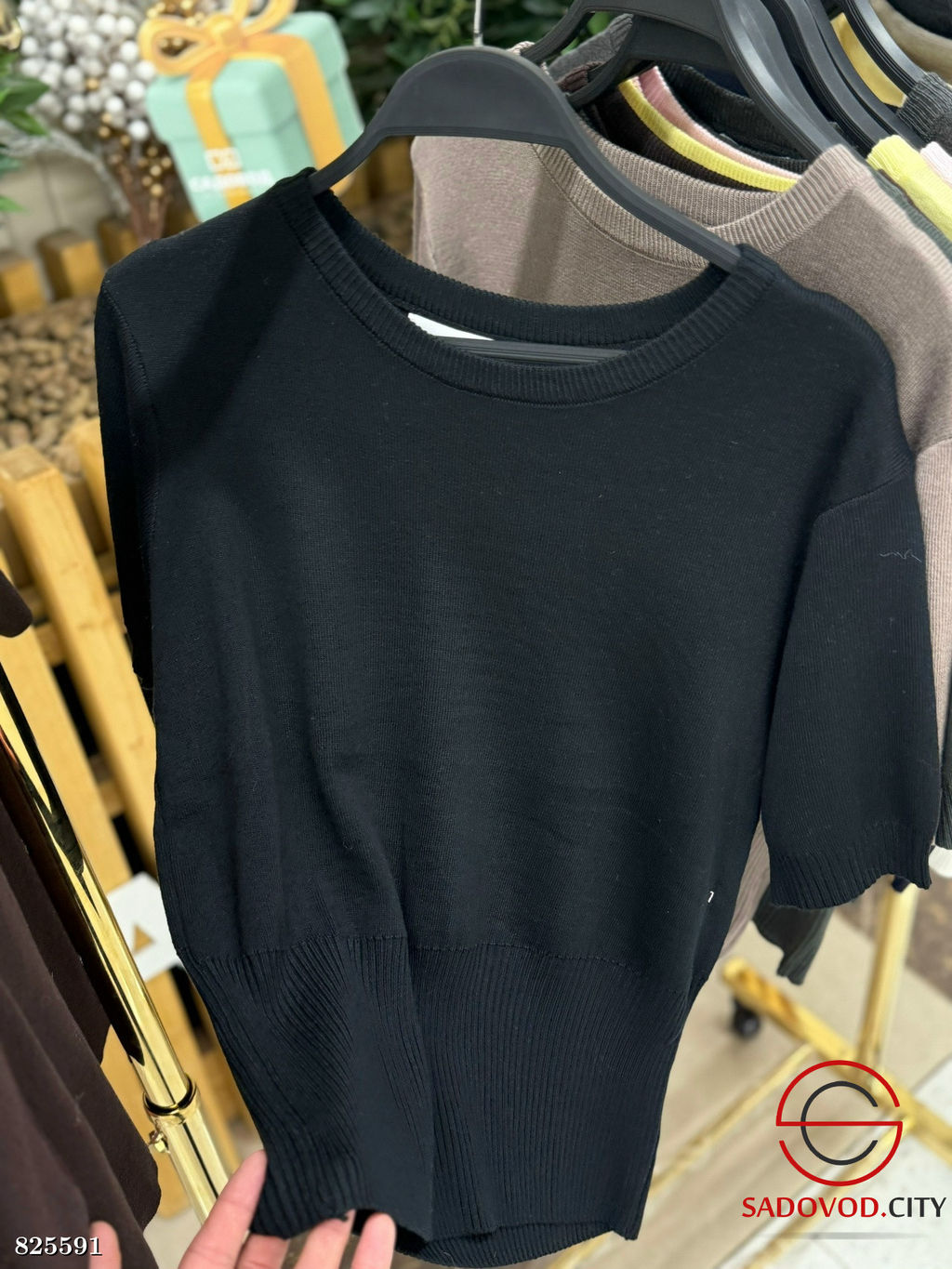 Футболка женская однотонная