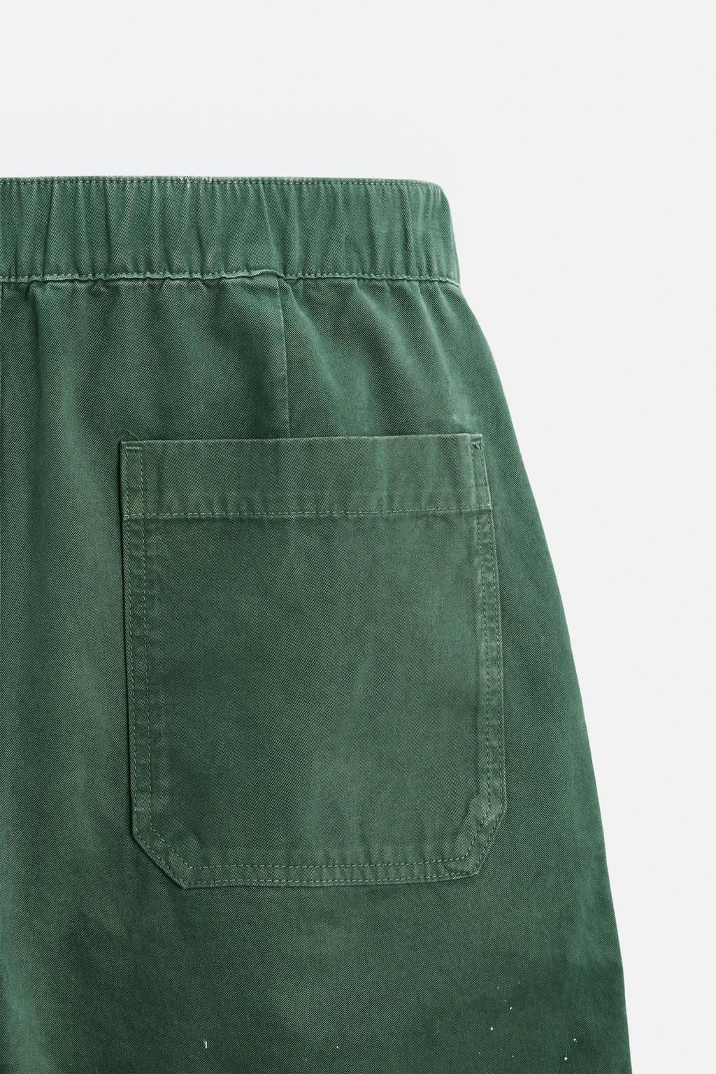 PARACHUTE PRINT TROUSERS - Zara фото 9