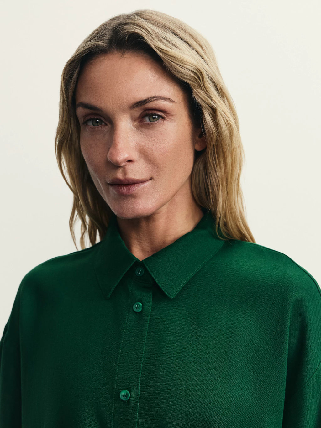 Льняная рубашка прямого кроя / Zarina  фото 7