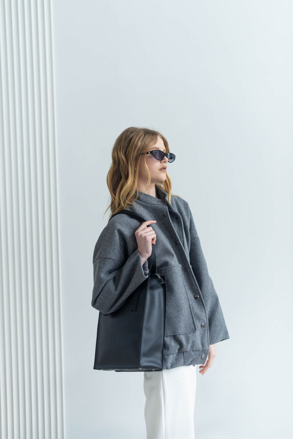 Бомбер Тайла (серый) - Nadi bordo фото 3