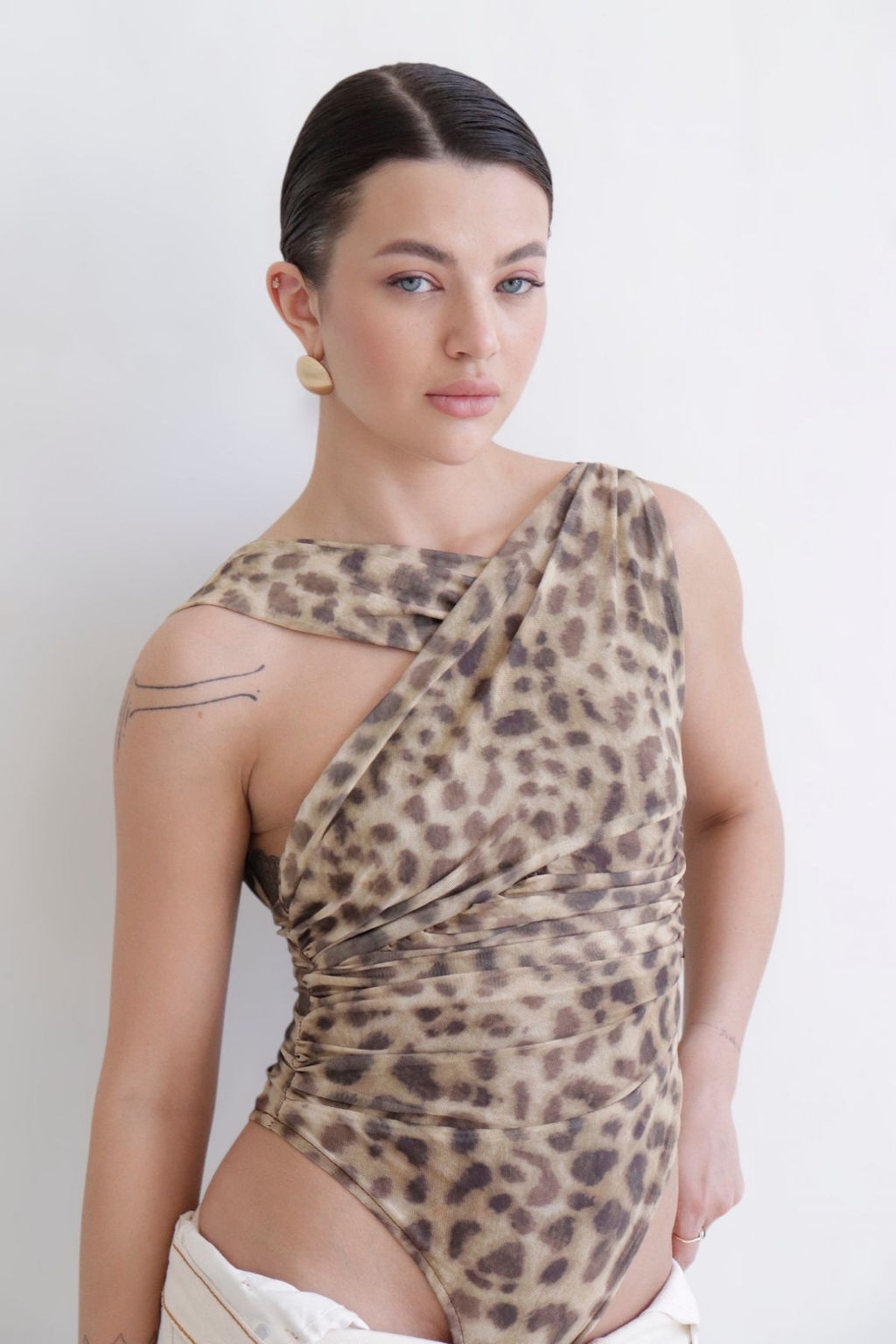 Martichelli Боди с анималистичным принтом  фото 2