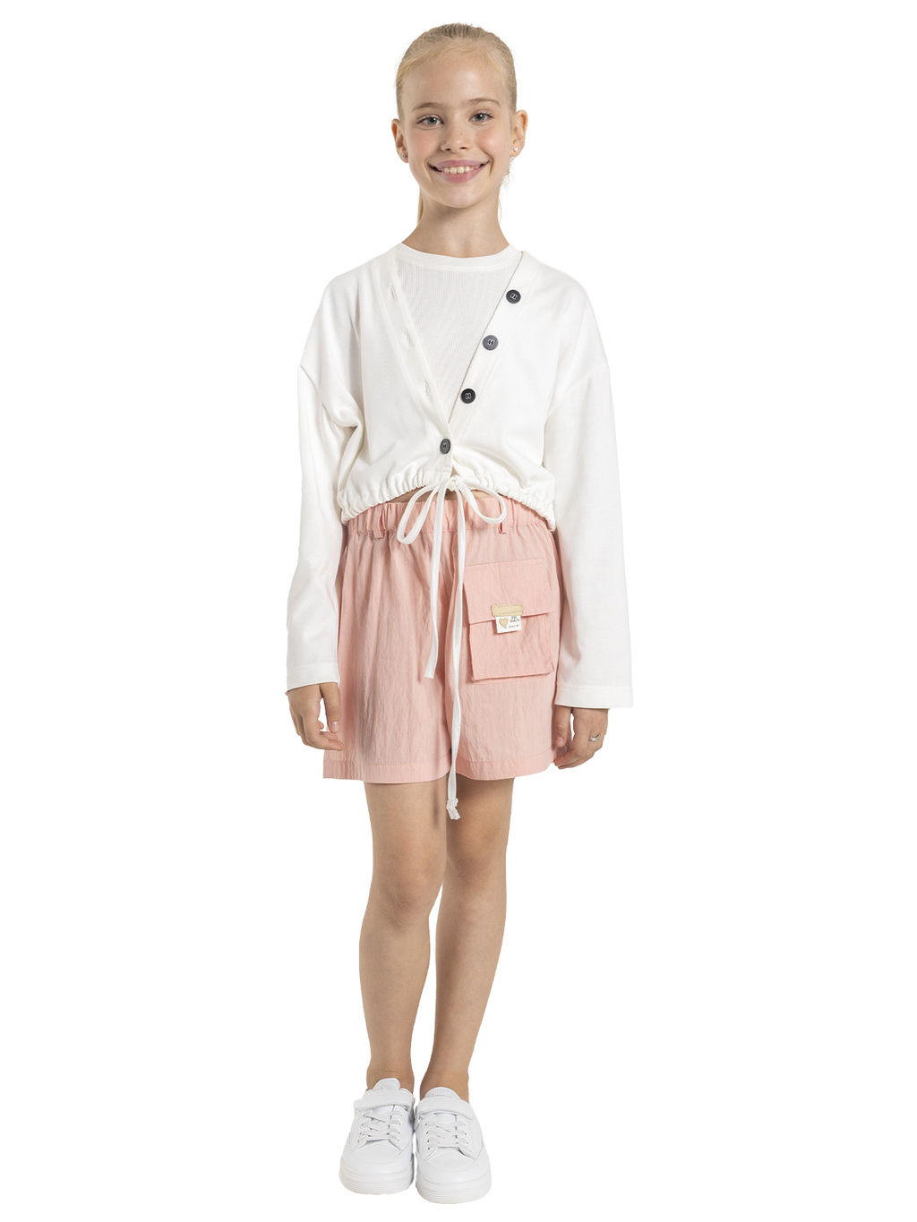 Шорты для девочки О56925 - Карамелли фото 8