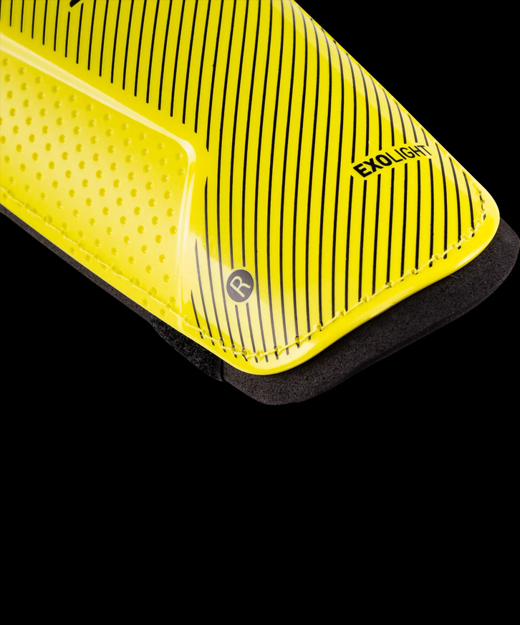 Щитки футбольные JOGEL JA-201, желтый  фото 3