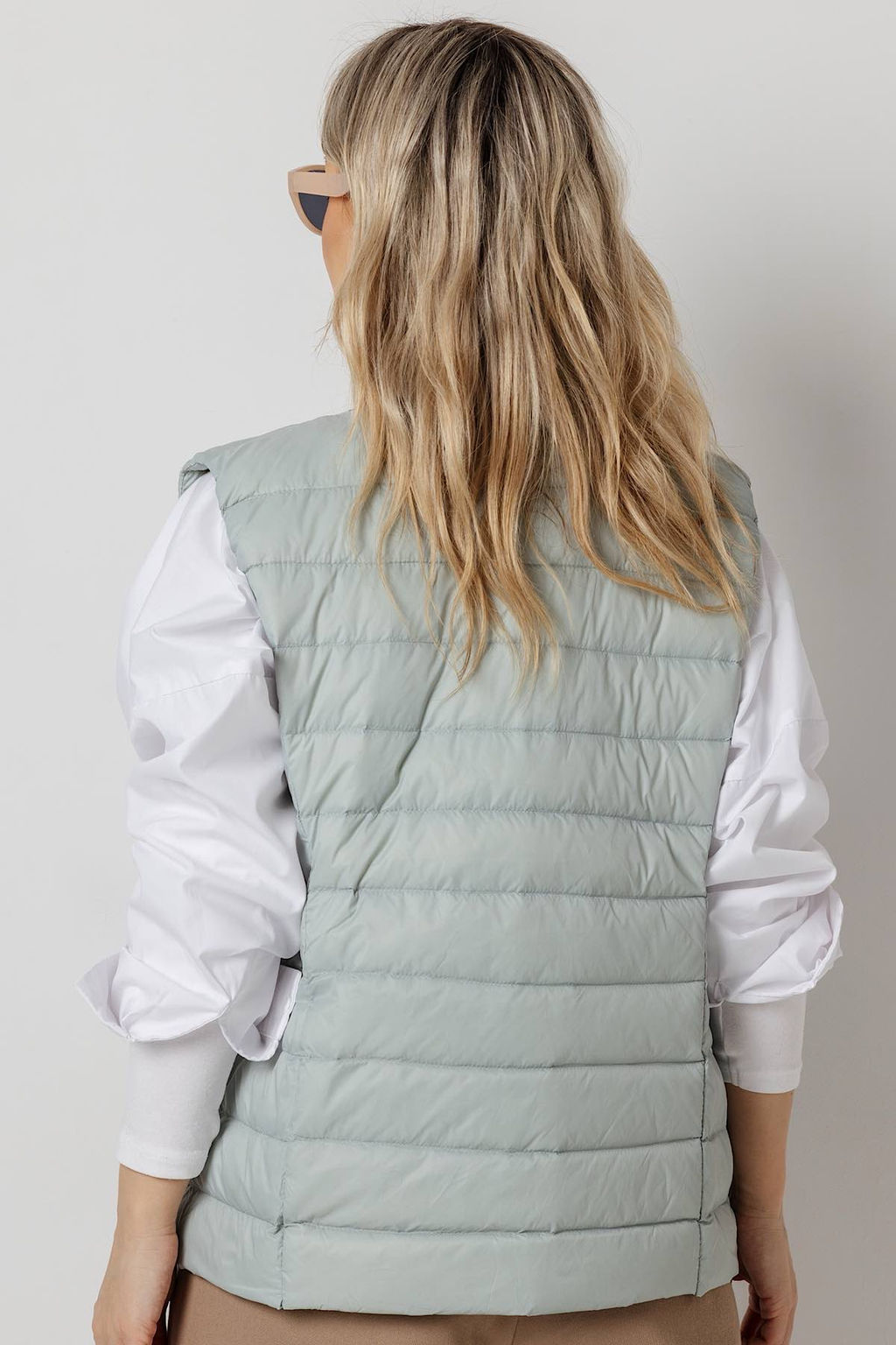 Жилет женский 2204/02/Светло-зеленый - Rise фото 7