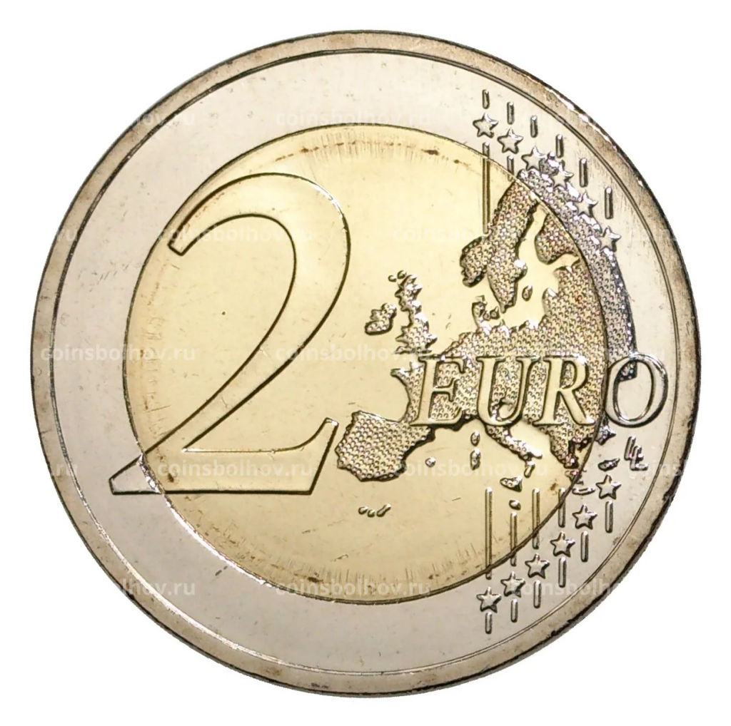 2 евро 2009 года Словакия  20 лет Бархатной Революции