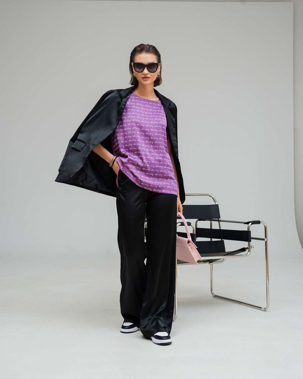 Футболка с шелковой полкой