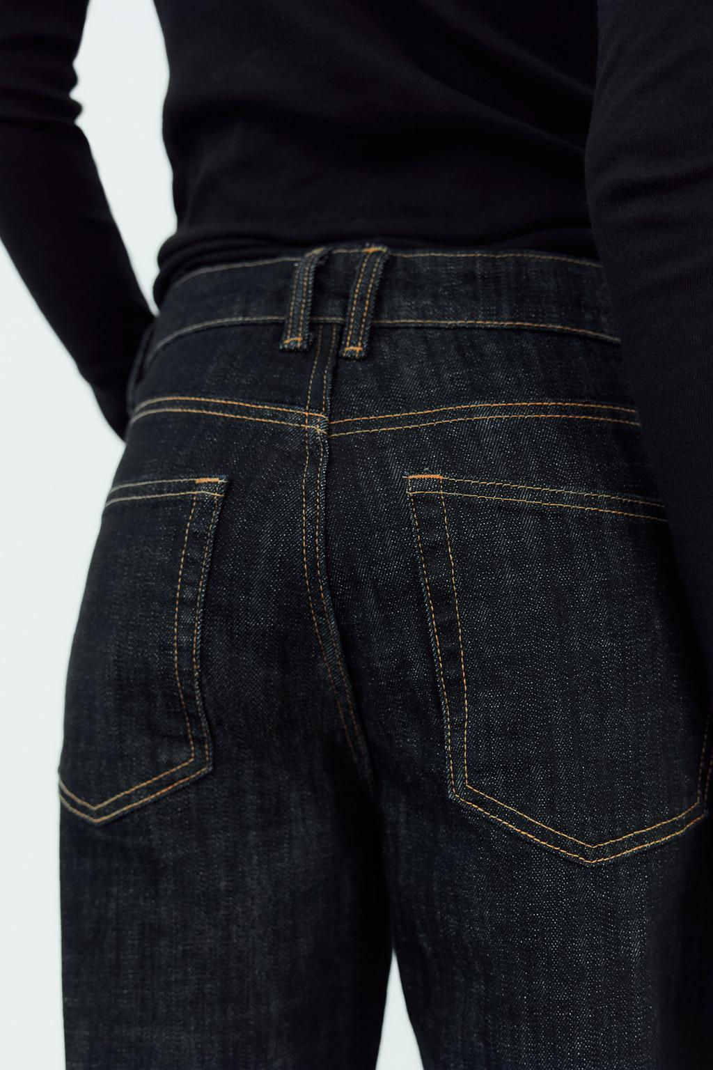 JEANS TRF STRAIGHT COMFORT HIGH WAIST - Zara фото 10