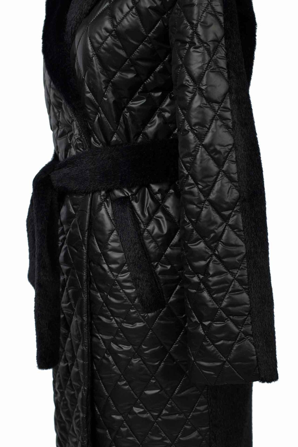 Пальто женское демисезонное (пояс) - El podio фото 11