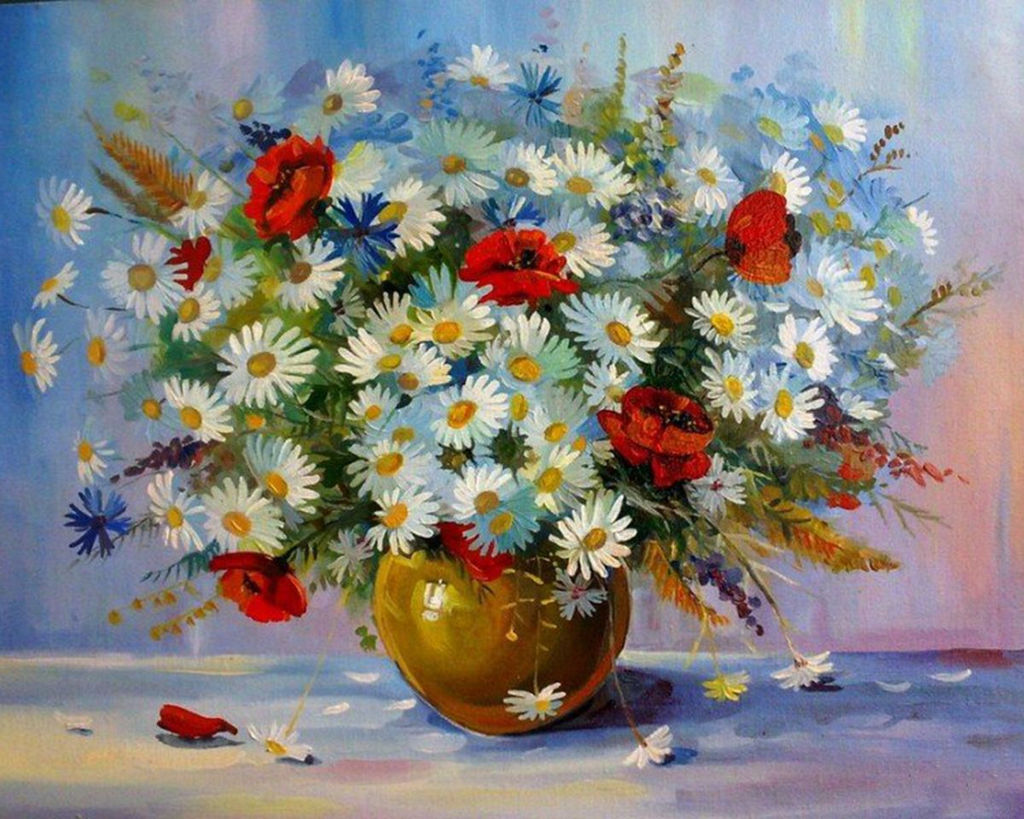 Алмазная мозаика на подрамнике 40х50