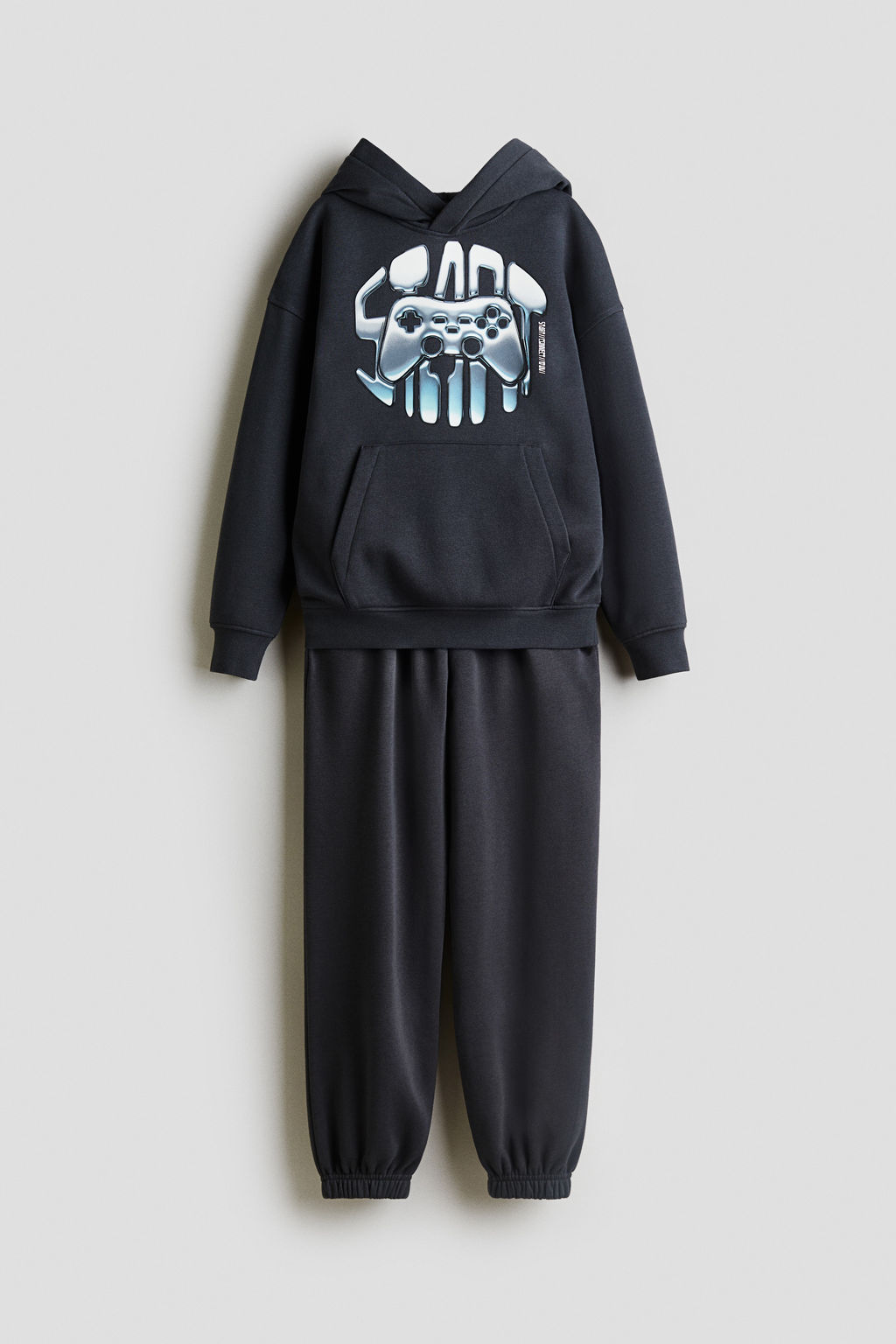 Conjunto estampado de 2 piezas en tejido sudadera - H&m фото 2
