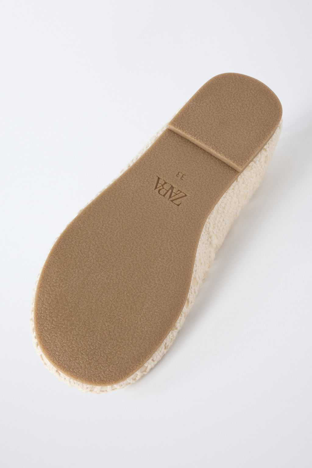 CROCHET BALLET FLATS - Zara фото 15