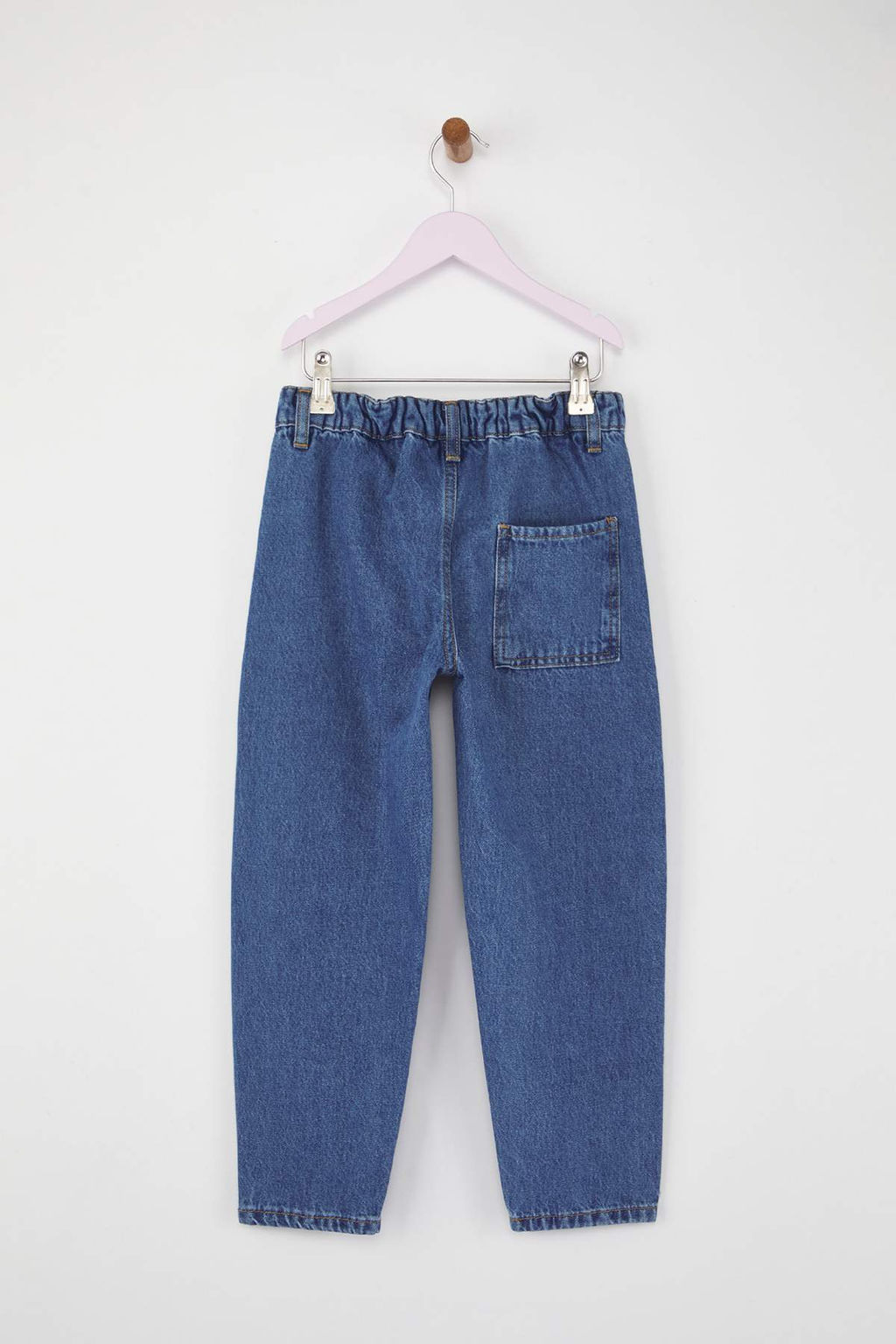 Mavi 100% Pamuk K?z Cocuk Mom Denim Jeans TKDAW26JE00010 - Trendyolmilla фото 4