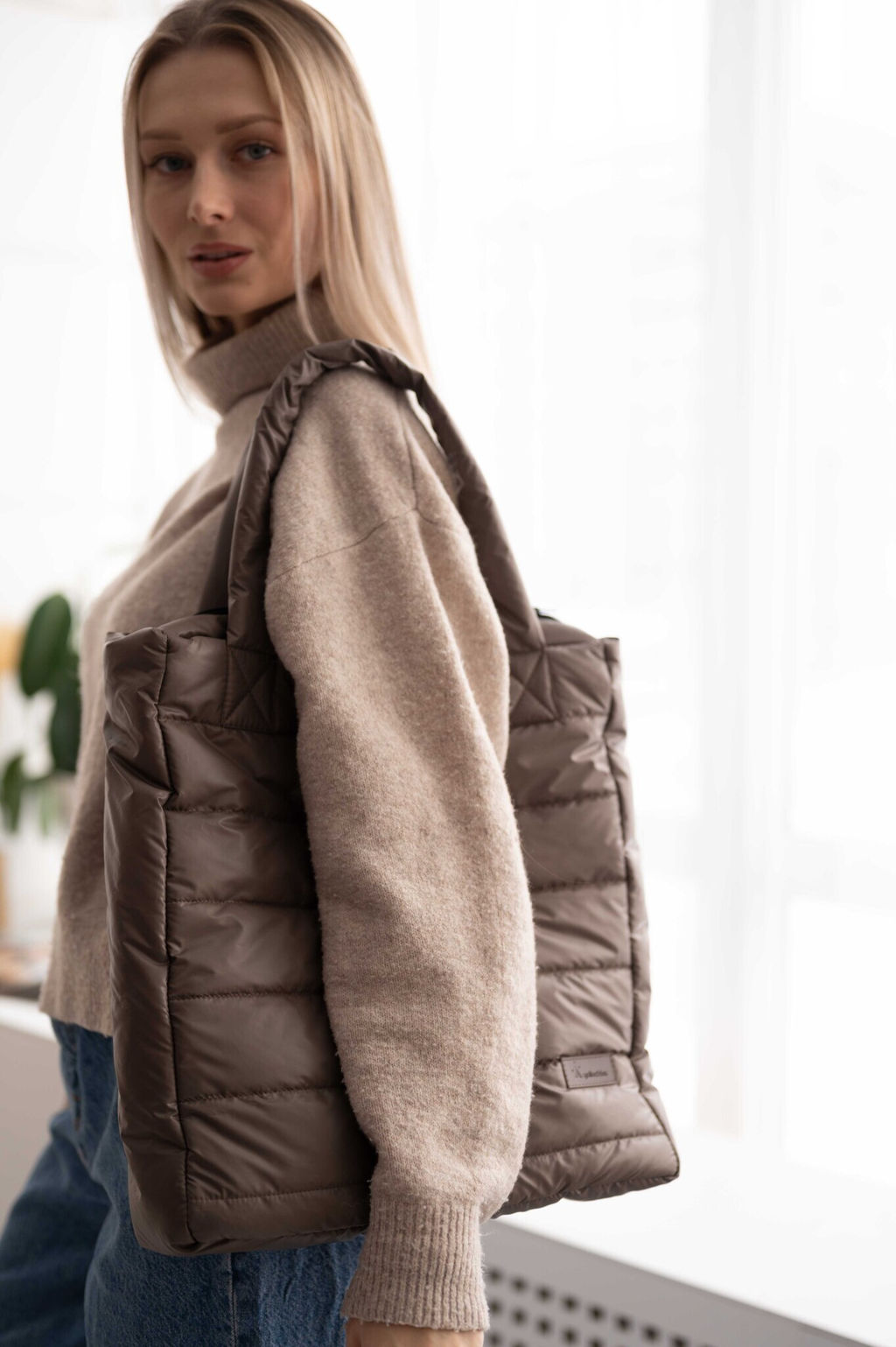 Сумка-шоппер №2 кофе