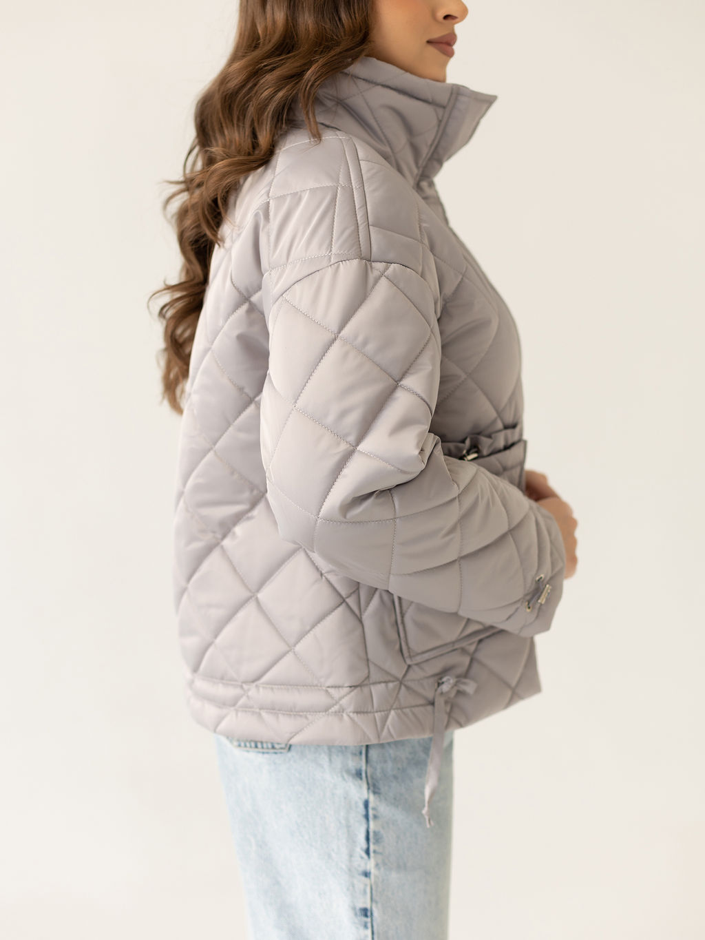 Куртка женская демисезонная 24835 (графит) - Kankan фото 13