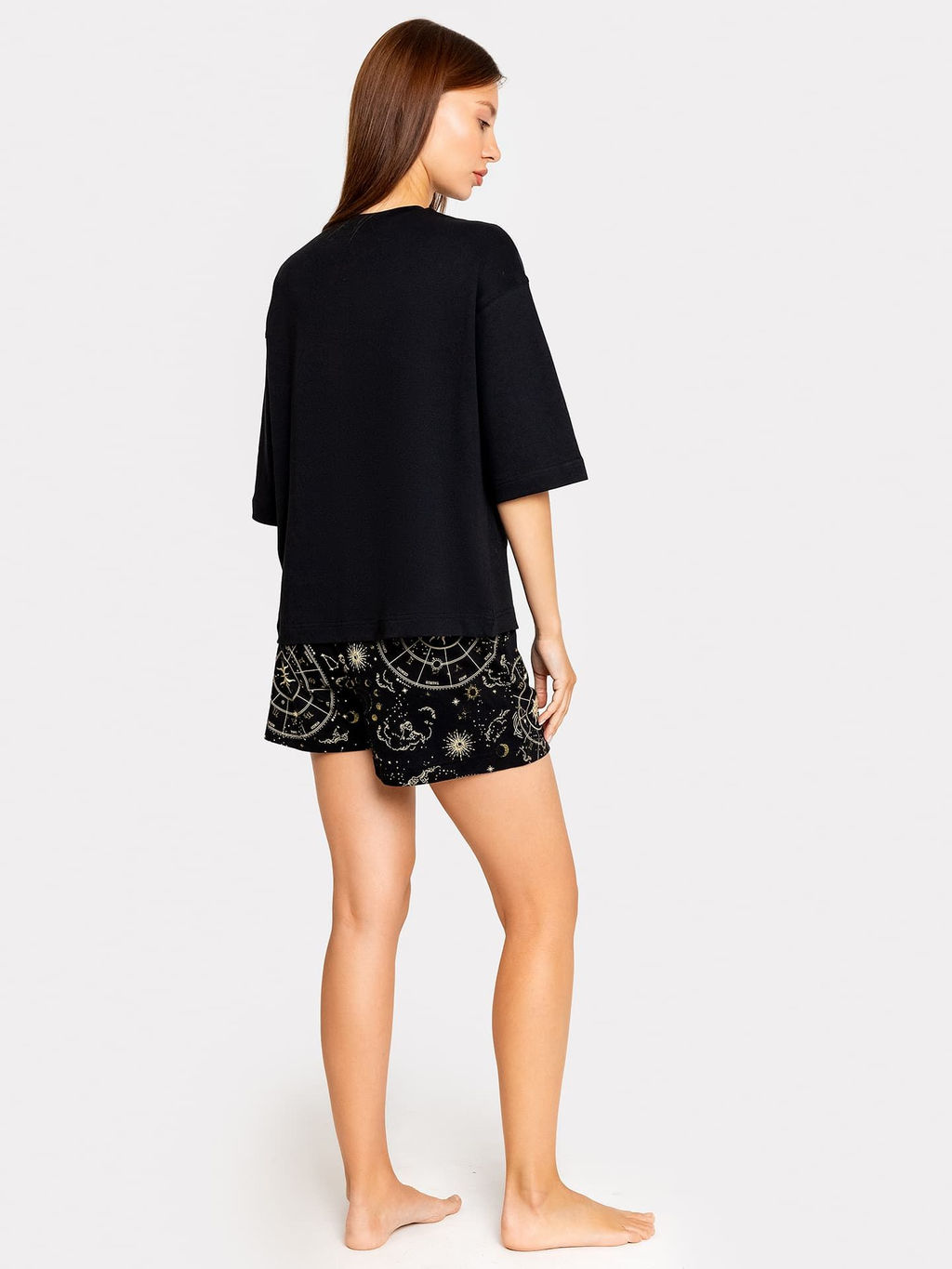 Комплект женский черный Рак из коллекции знаки зодиака - Mark formelle фото 3