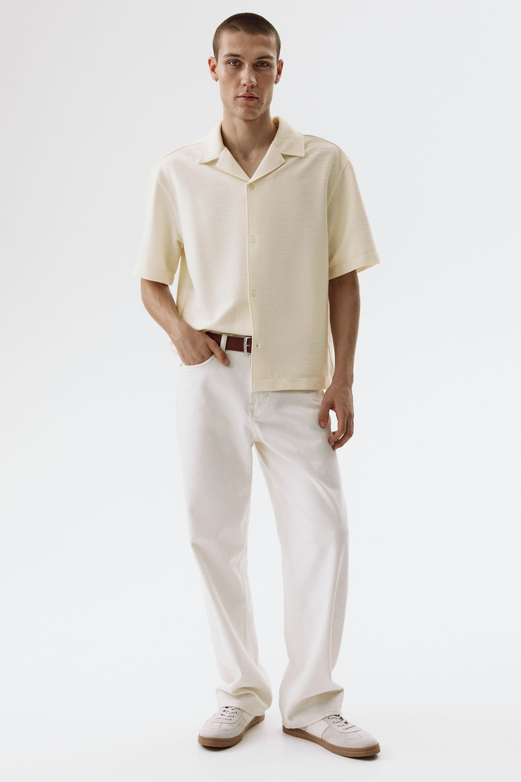Camisa resort Loose Fit - H&m фото 4