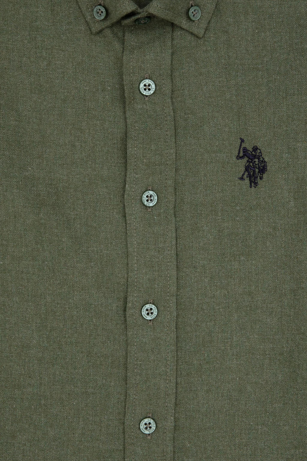 Erkek _ocuk Haki Uzun Kollu Basic G_mlek - U.s. polo assn фото 7