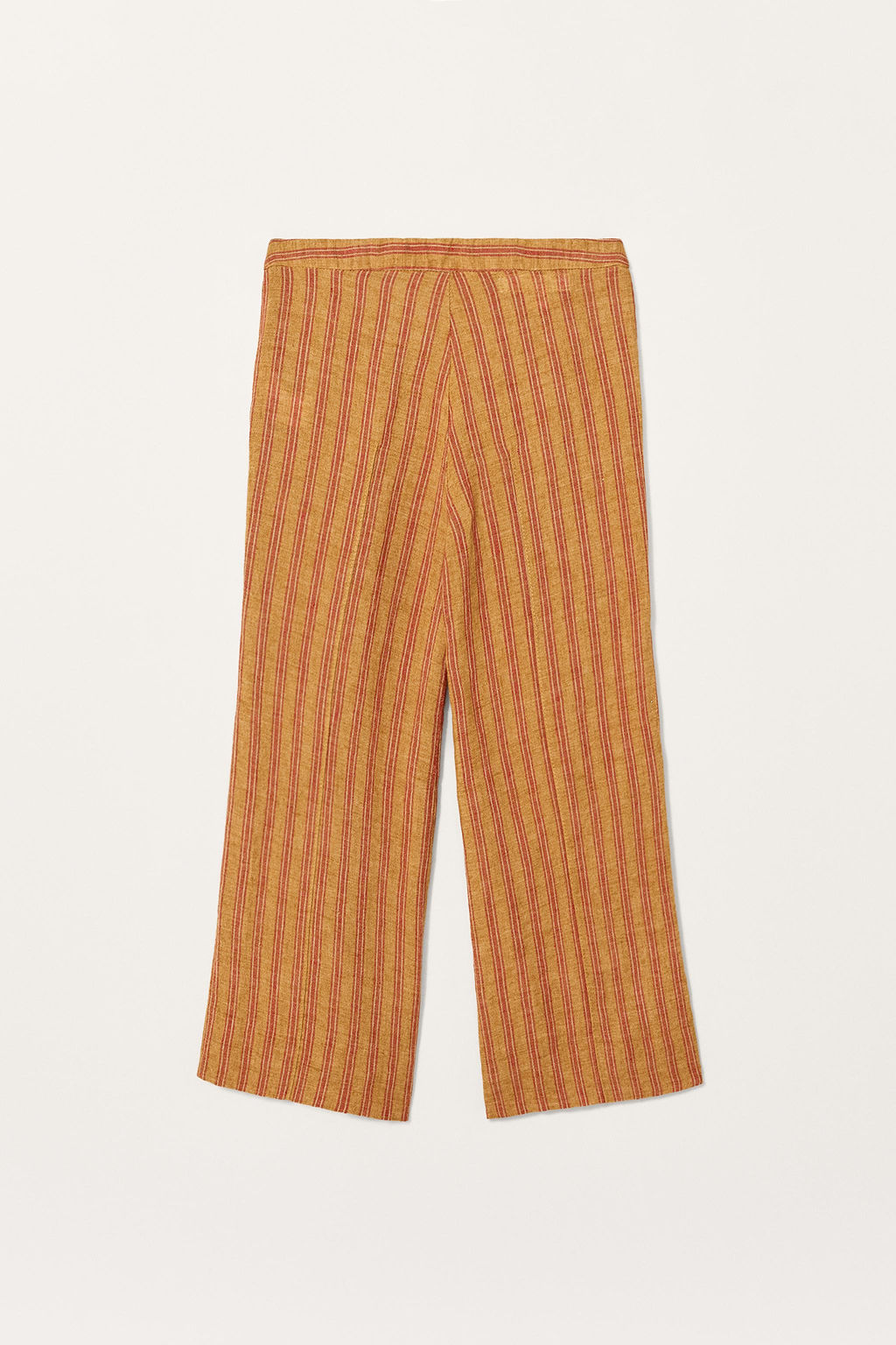 LIMITED EDITION 100% STRIPED LINEN TROUSERS - Zara фото 7